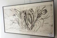 "Tulbid" raamis, kuivnõel 238€