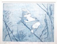 "Suudlus" 2023 sügavtrükk, raamis 238€