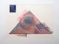 "Peesitaja" litograafia raamis, 45 x 53 cm, 295€