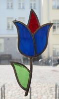 vitraaž lill, kõrgus 20 cm, 24€